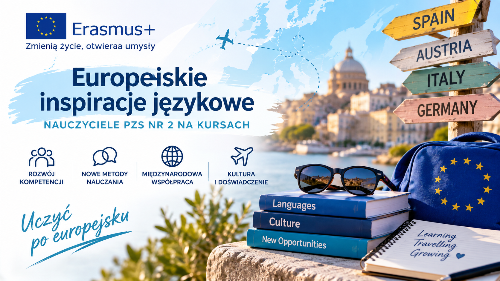Europejskie inspiracje językowe – nauczyciele PZS nr 2 na kursach