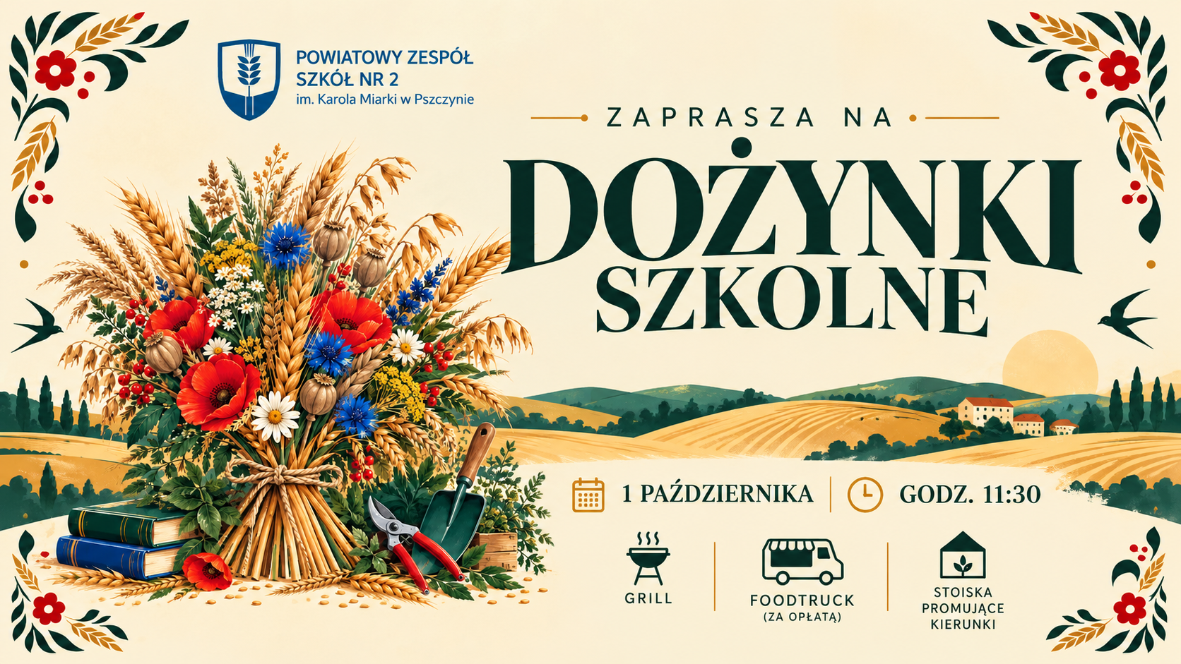 Dożynki Powiatowego Zespołu Szkół nr 2 im. Karola Miarki w Pszczynie